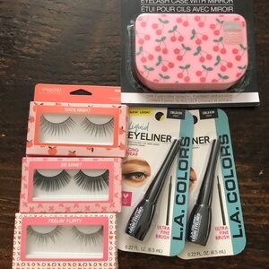 EyeLiner and Lashes and Case